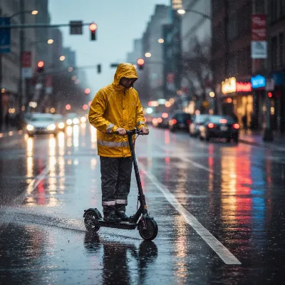 Riding an Electric Scooter in the Rain: Your Ultimate Safety Guide